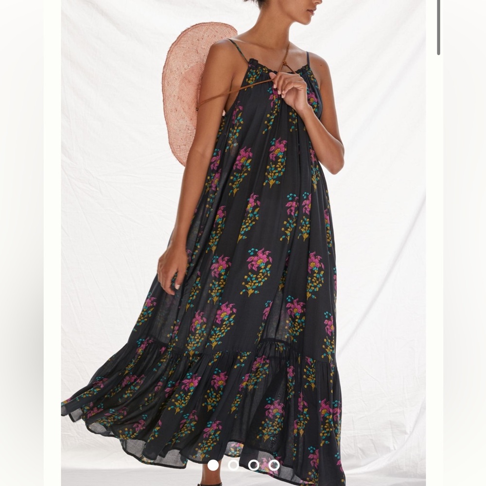 By Anthropologie Flounce Maxi